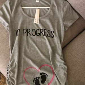 Cute maternity shirt